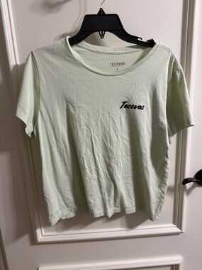 Tecovas Mint Green Short-Sleeve Logo Tee